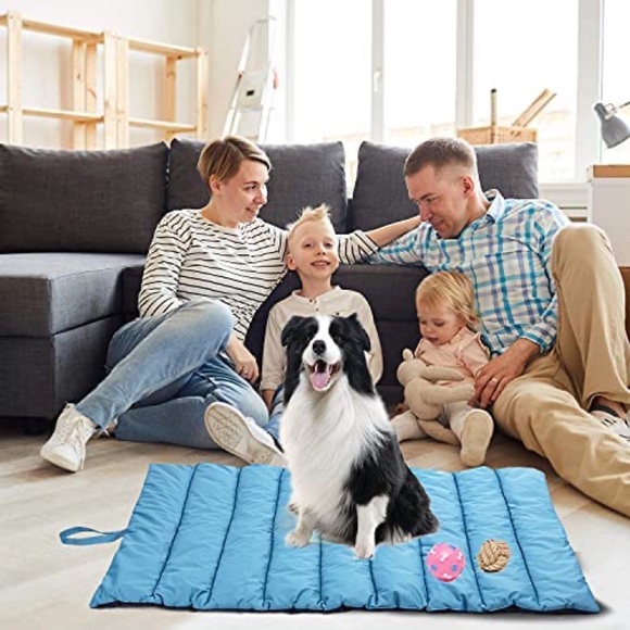 Outdoor Indoor Washable Waterproof Portable Camping Travel Dog Bed Mat 44" x 26" - Picture 7 of 7